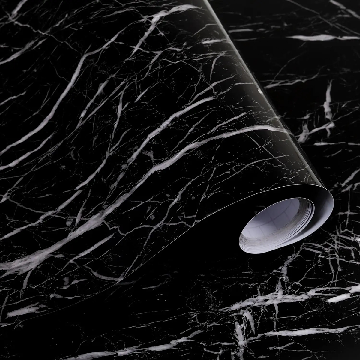 Papel Adhesivo Efecto Mármol Impermeable y Fácil de Aplicar para Paredes y Muebles