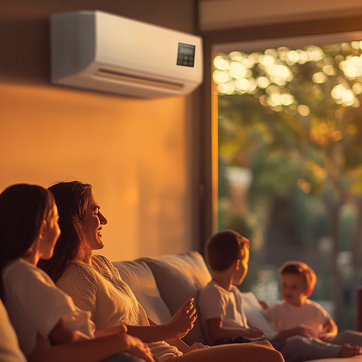 Aire Acondicionado Compacto 2 en 1 – Calienta y Enfría – Portátil