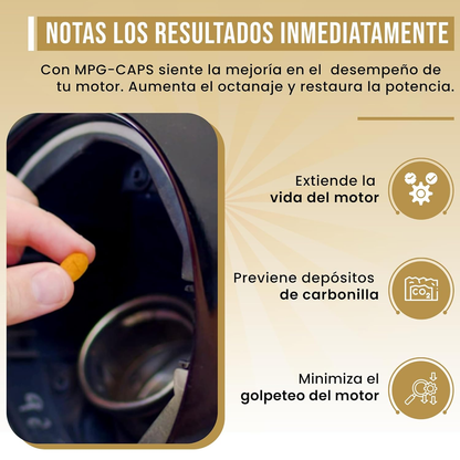 CAPS ADITIVO PARA AHORRO DE COMBUSTIBLE